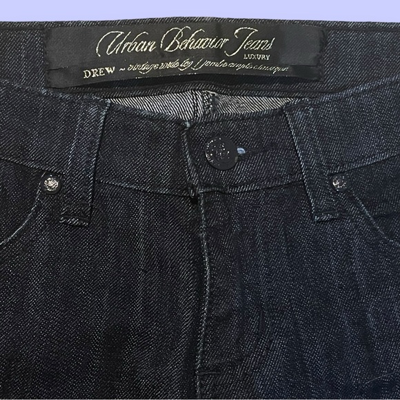 RARE Urban Behavior Drew Vintage Y2K Low Rise Flare Jeans - Size 25 - Picture 4 of 6